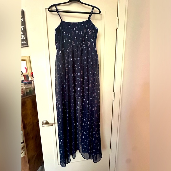 No Boundaries spaghetti strap romper w/long sleek material to the floor- XXL - Picture 8 of 12